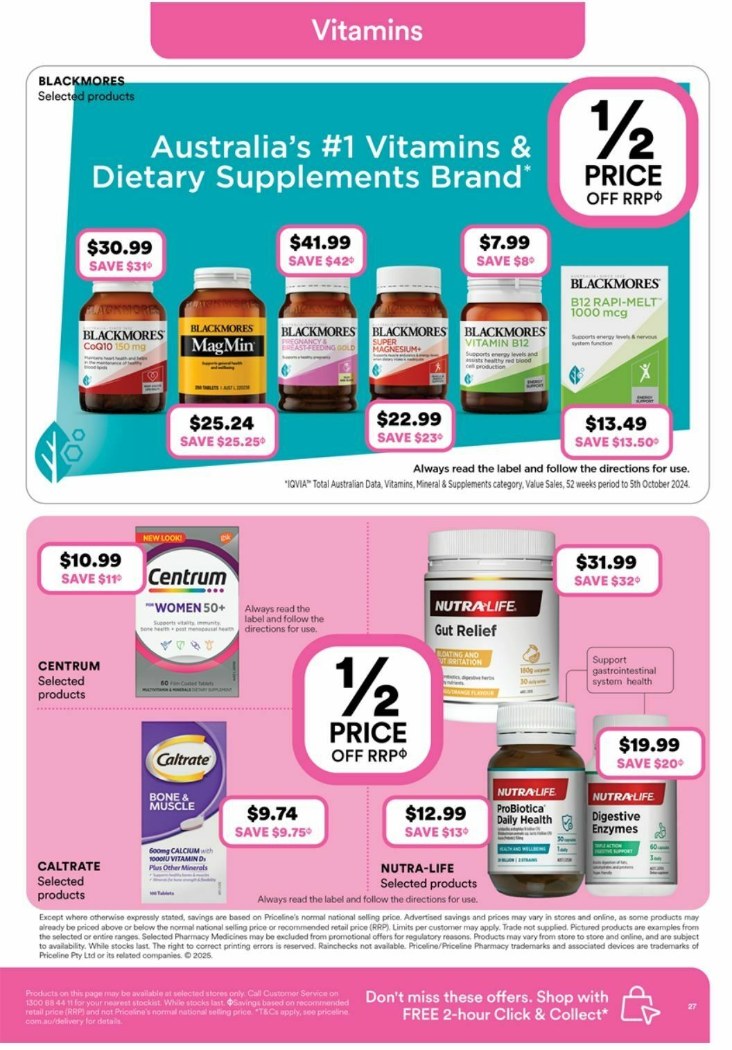 Priceline Pharmacy Catalogues from 2 January