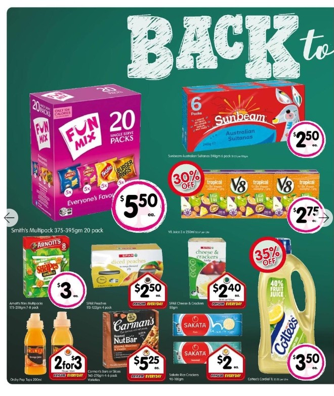 Spar Catalogues from 15 January