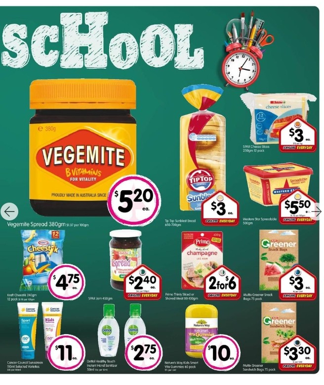 Spar Catalogues from 15 January