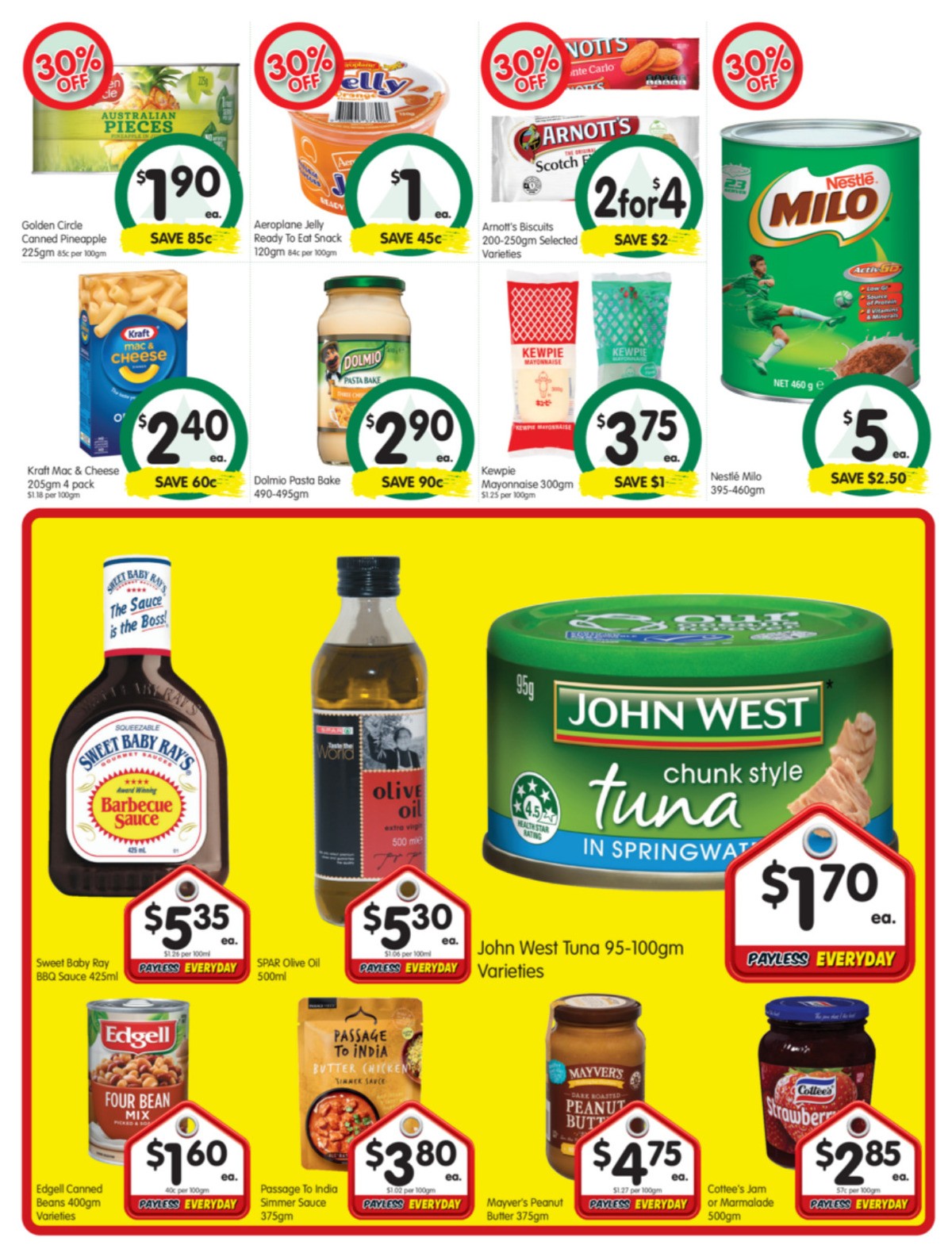 Spar Catalogues from 6 January