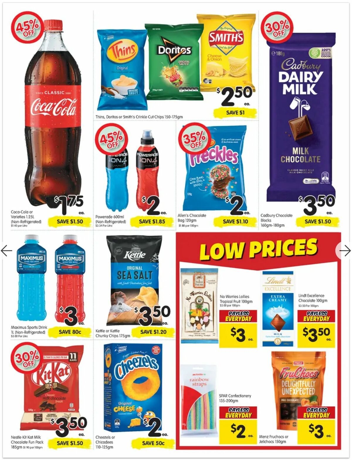 Spar Catalogues from 25 August