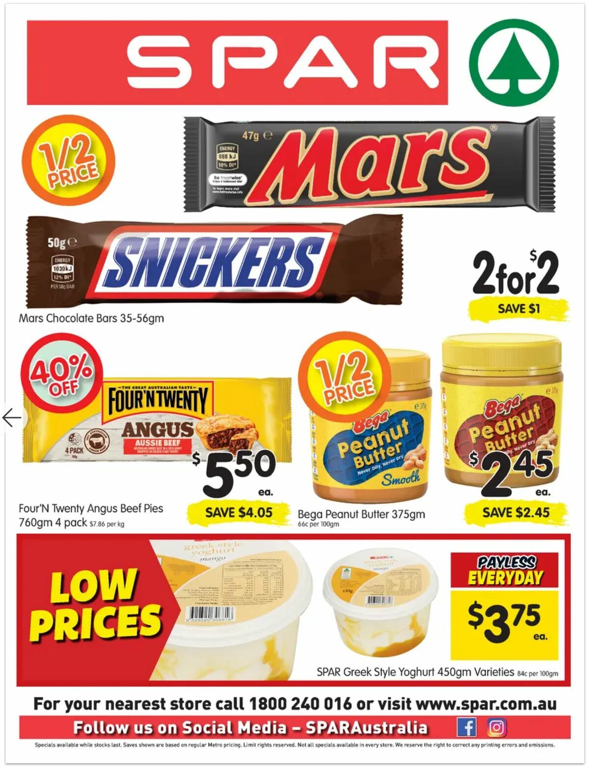 Spar Catalogues from 25 August