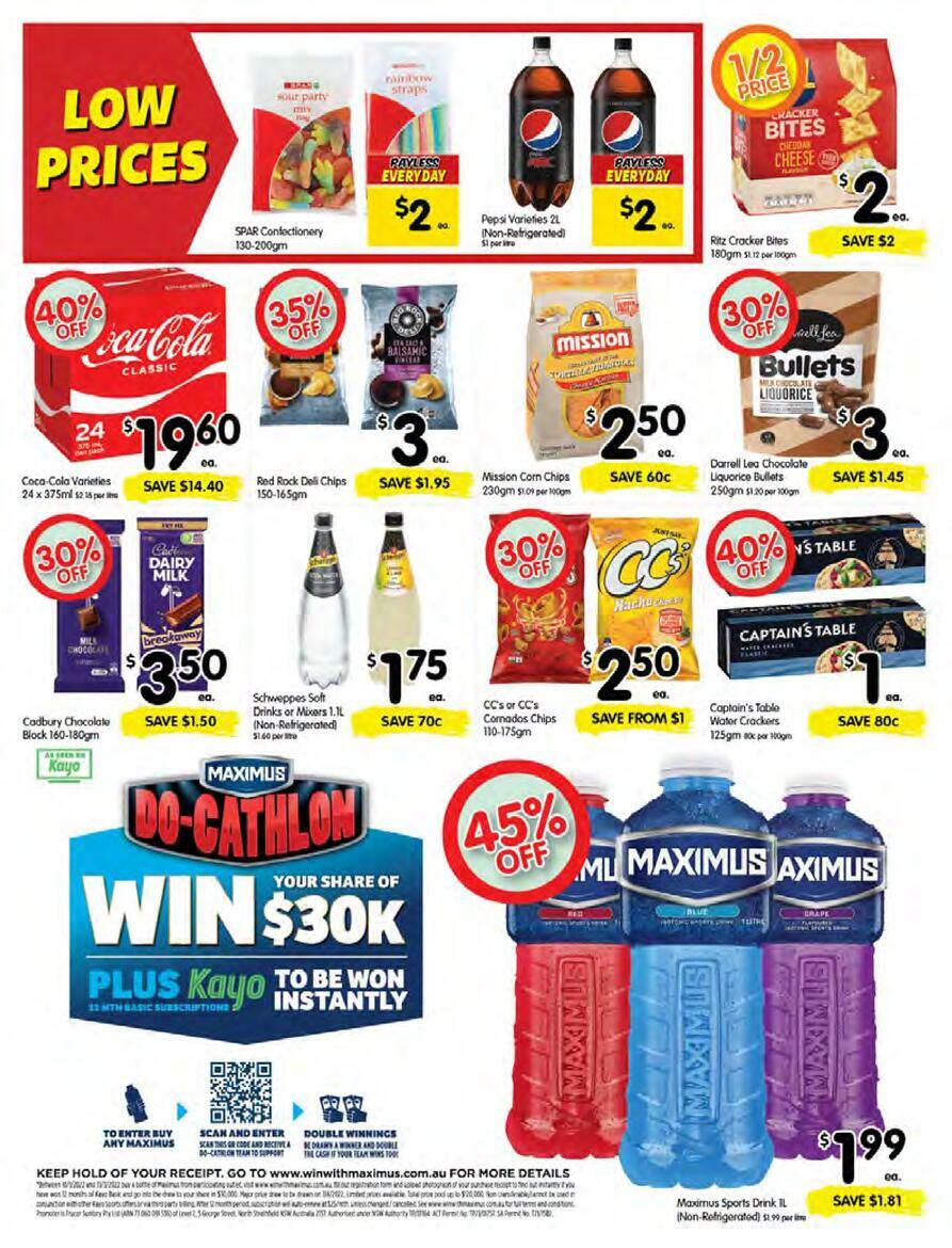 Spar Catalogues from 19 January