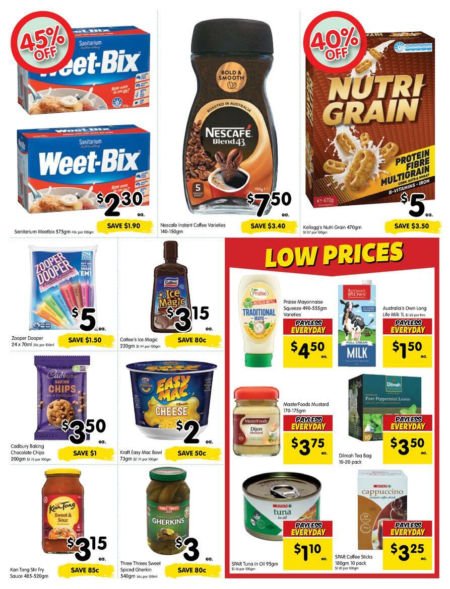 Spar Catalogues from 25 January