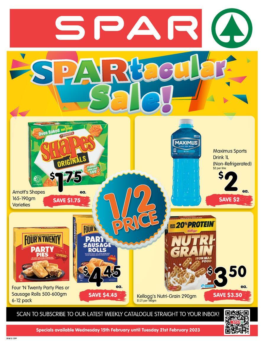 Spar Catalogues from 15 February