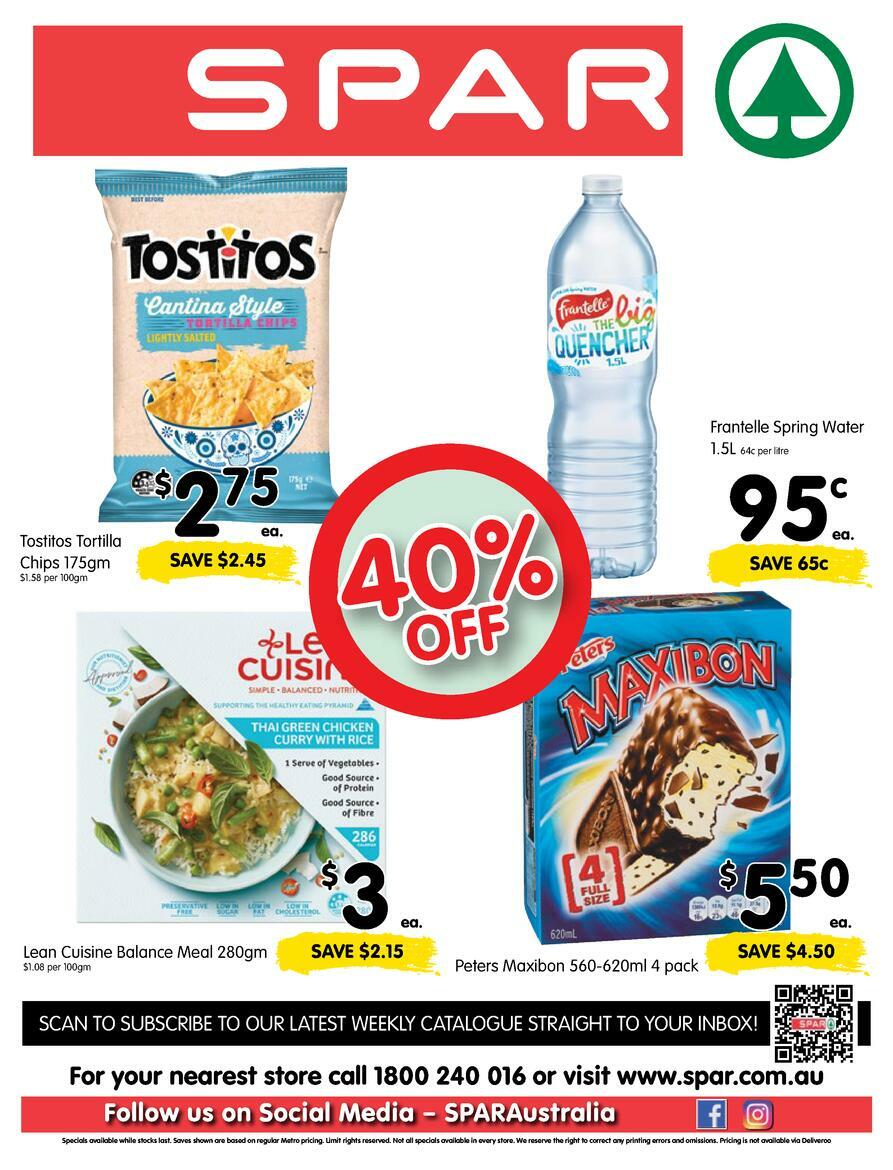 Spar Catalogues from 15 February