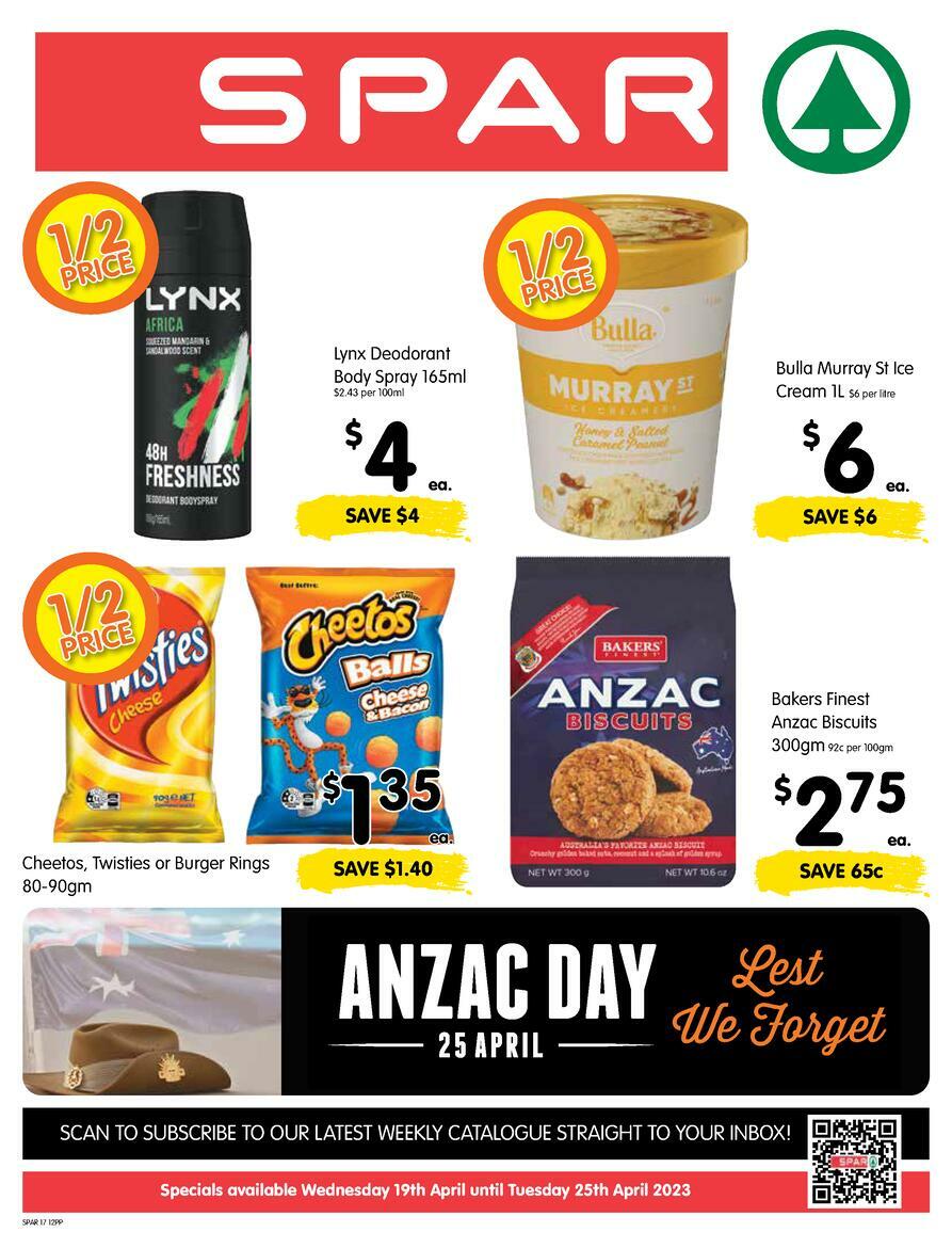 Spar Catalogues from 19 April