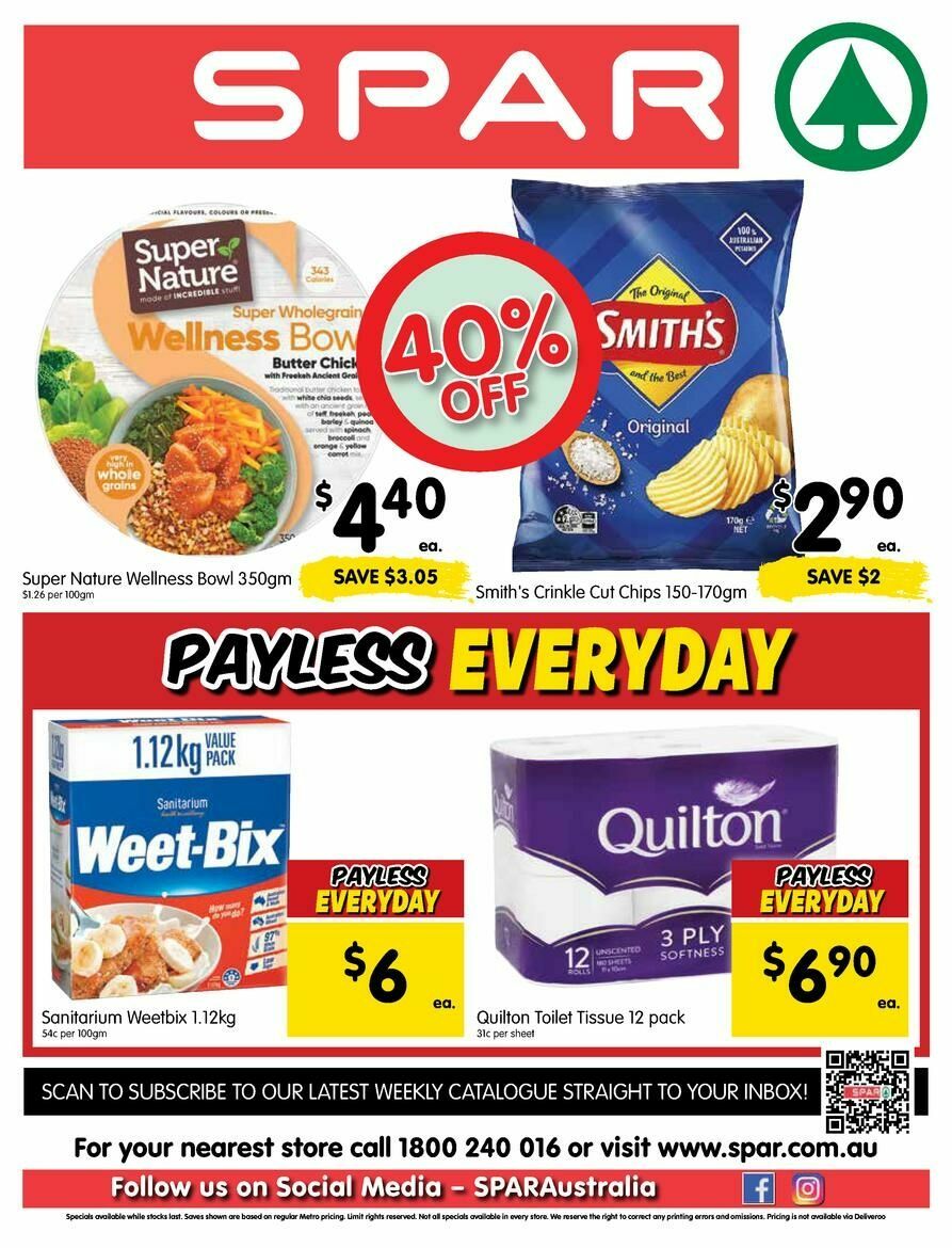 Spar Catalogues from 9 August