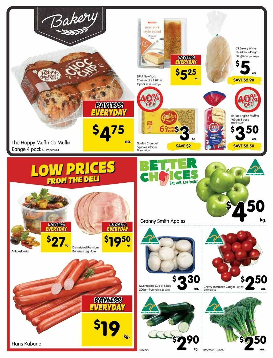 Spar Catalogues from 25 October