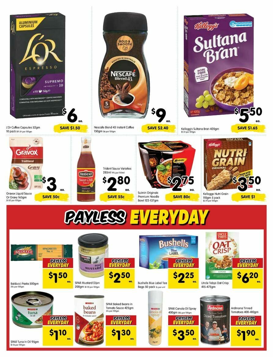 Spar Catalogues from 1 November