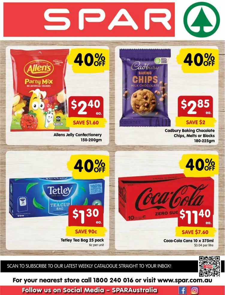 Spar Catalogues from 15 November