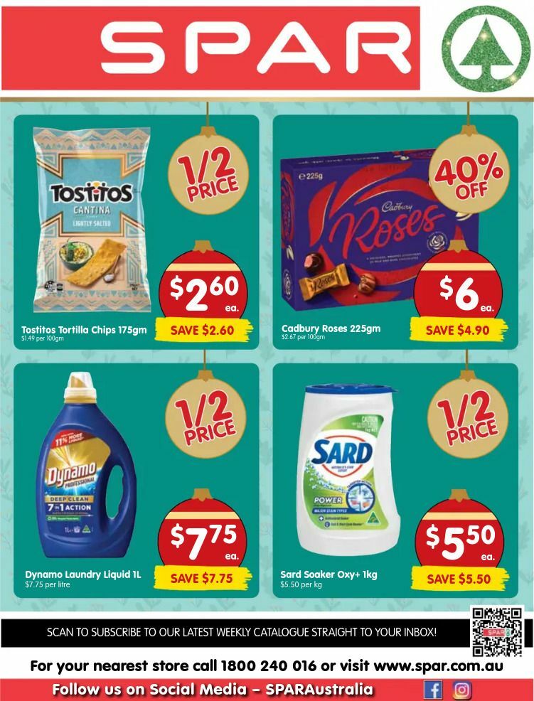 Spar Catalogues from 6 December