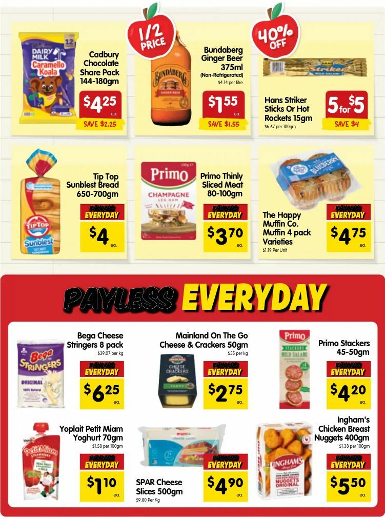 Spar Catalogues from 10 January