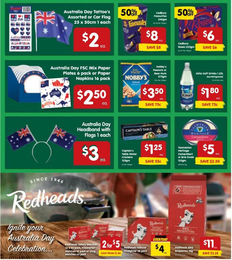 Spar Australia Day Catalogues from 26 January