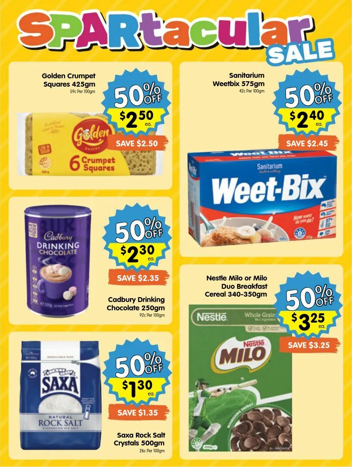 Spar Catalogues from 6 March