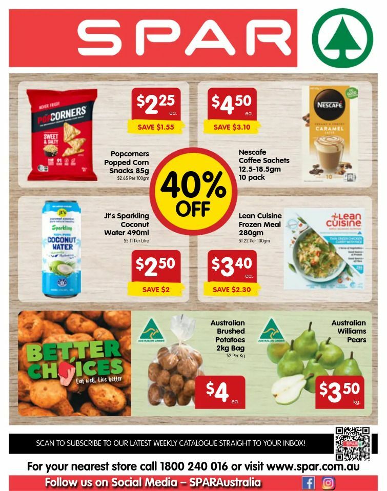 Spar Catalogues from 20 March