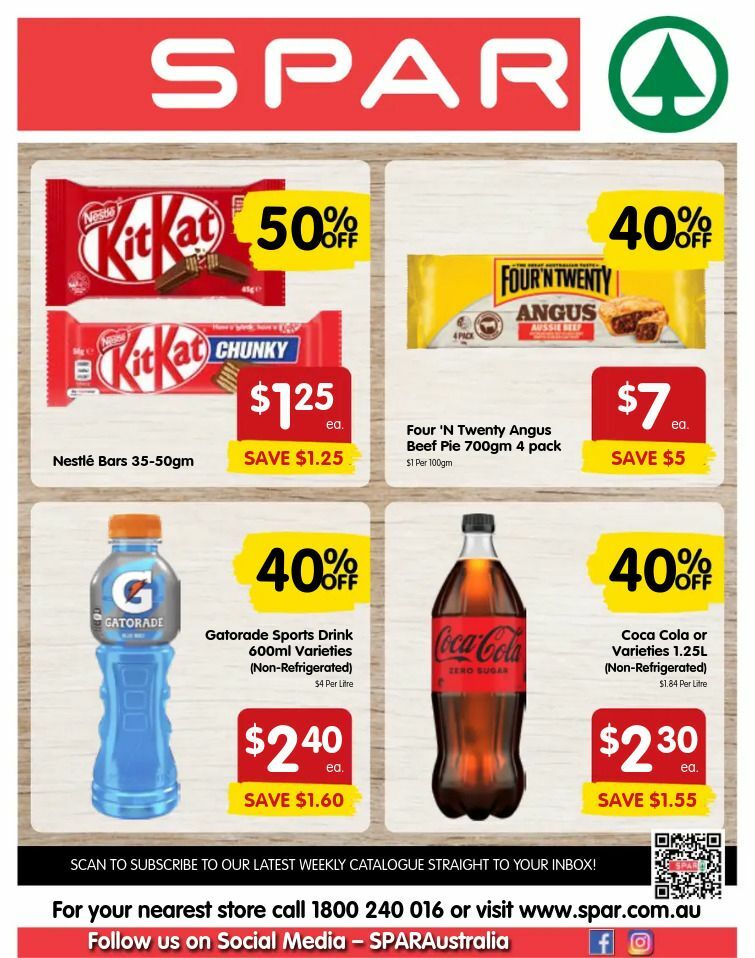 Spar Catalogues from 10 April