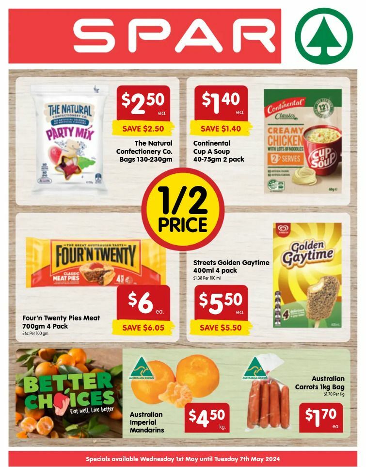 Spar Catalogues from 1 May