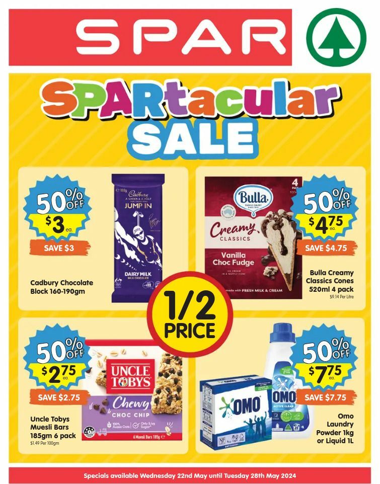 Spar Catalogues from 22 May