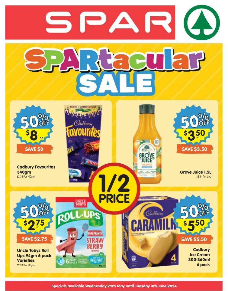 Spar Catalogues from 29 May