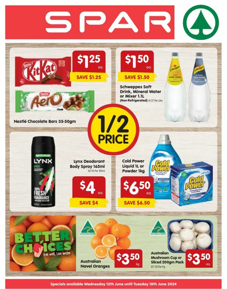 Spar Catalogues from 12 June