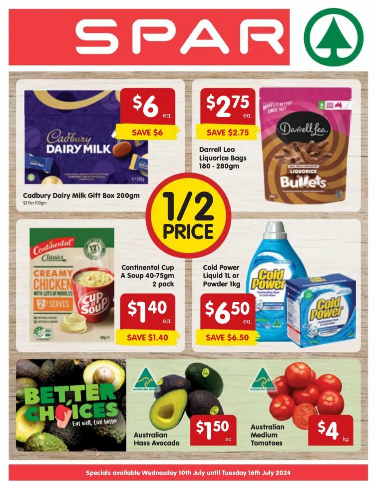 Spar Catalogues from 10 July