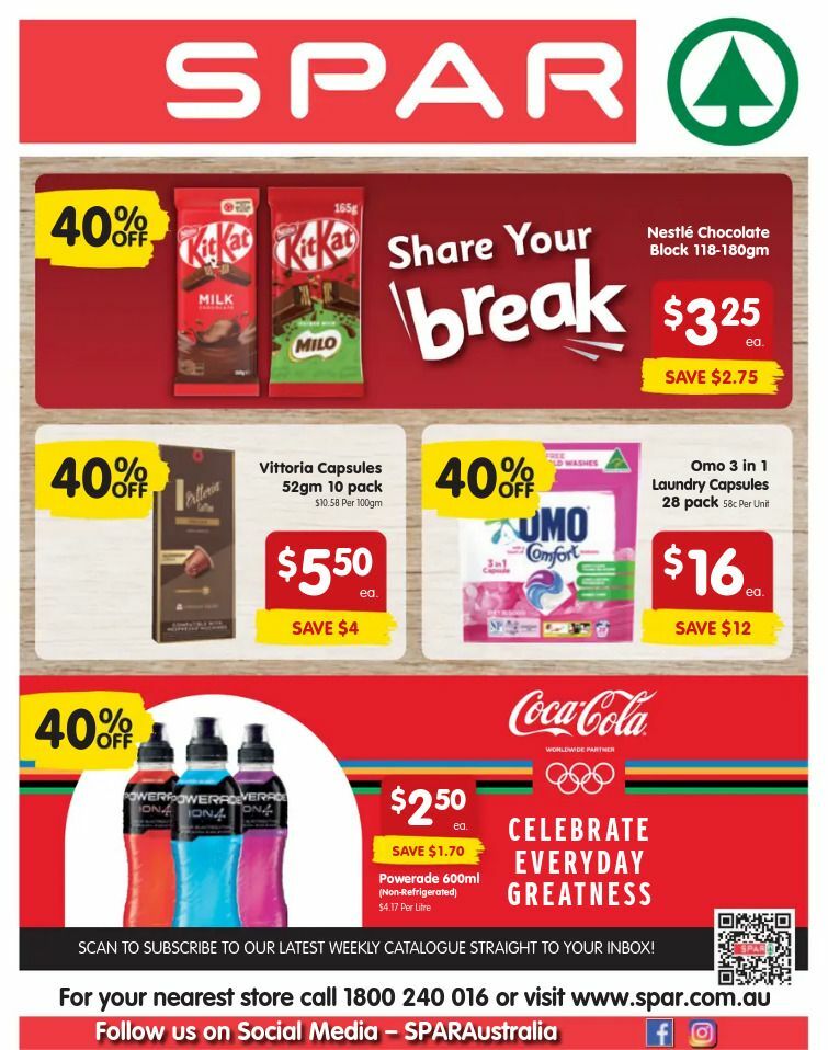 Spar Catalogues from 17 July