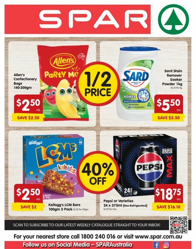 Spar Catalogues from 31 July