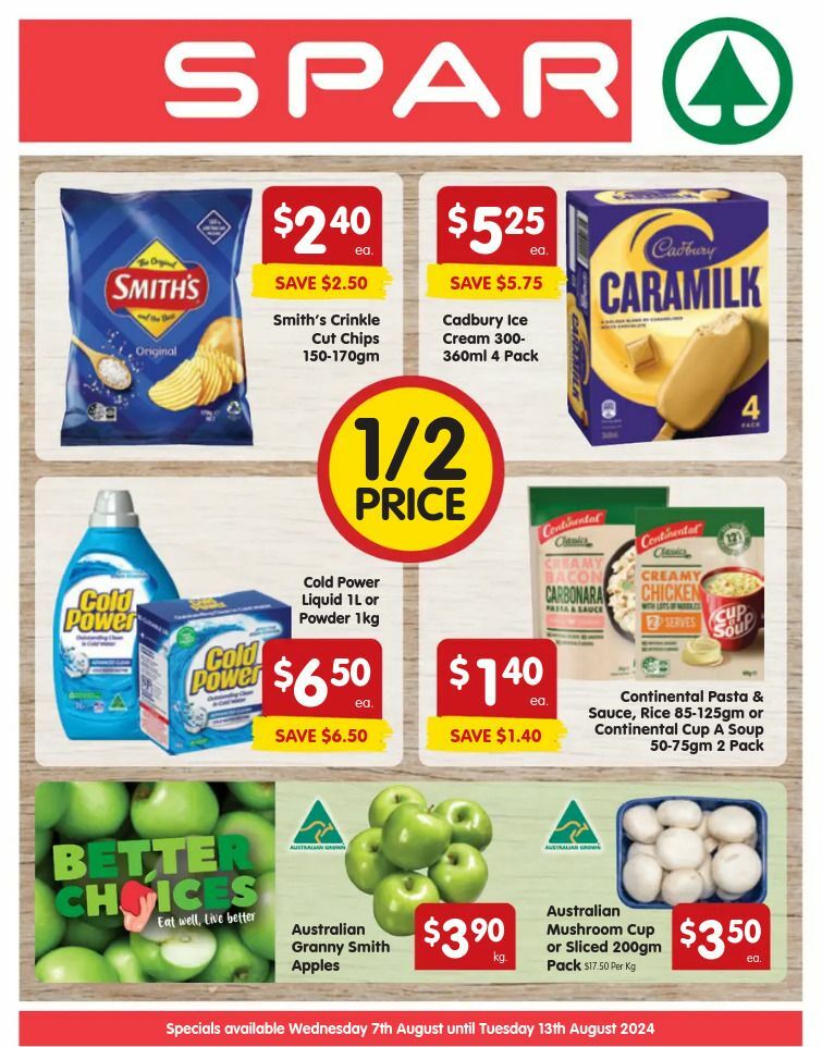 Spar Catalogues from 7 August