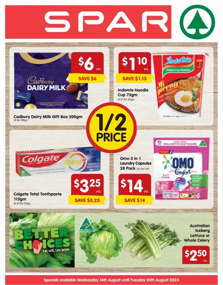 Spar Catalogues from 14 August