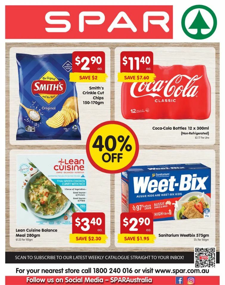 Spar Catalogues from 21 August