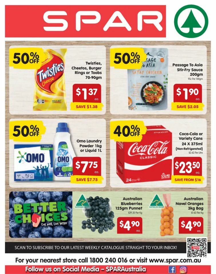 Spar Catalogues from 28 August