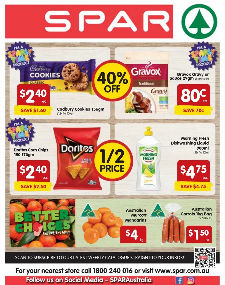 Spar Catalogues from 4 September