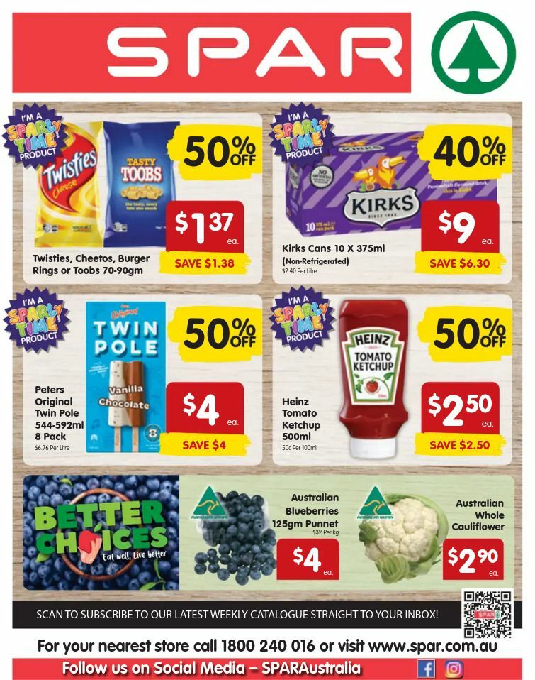 Spar Catalogues from 11 September