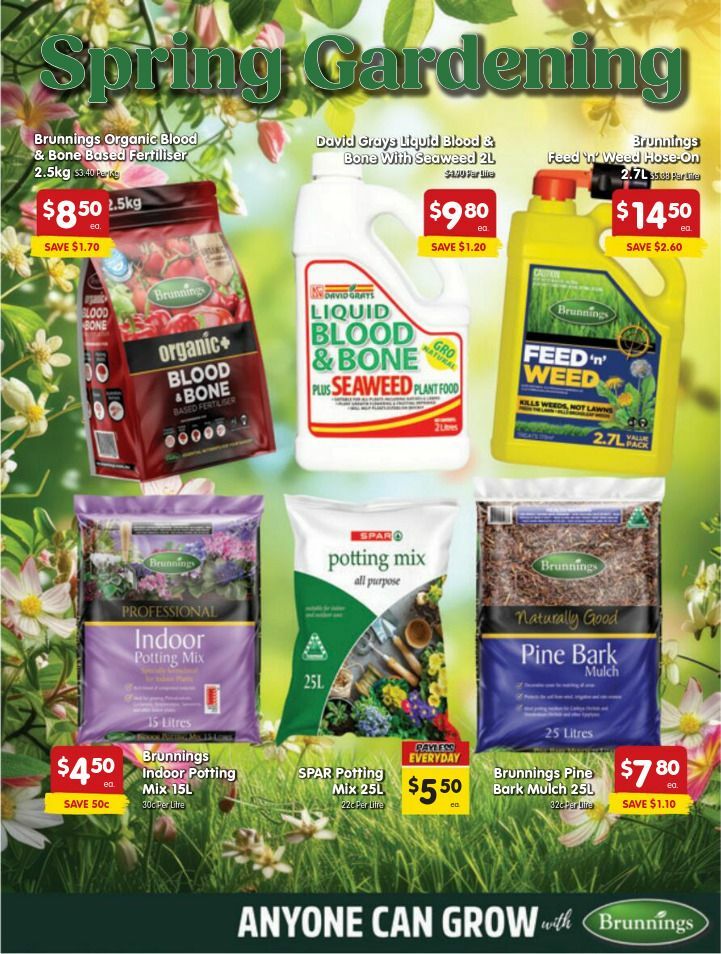 Spar Catalogues from 11 September