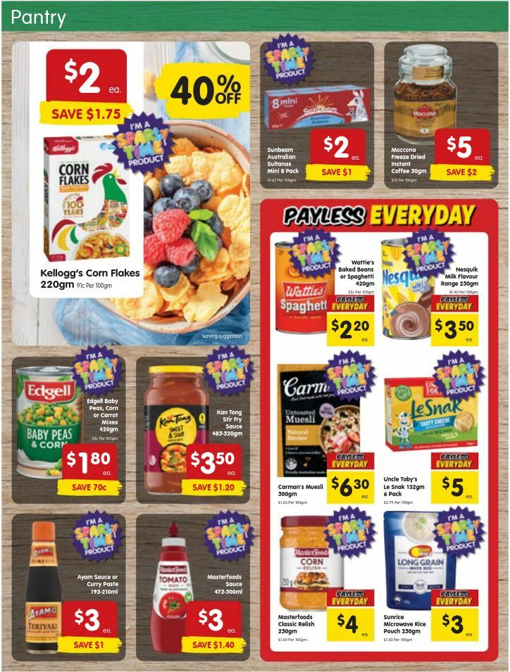 Spar Catalogues from 18 September