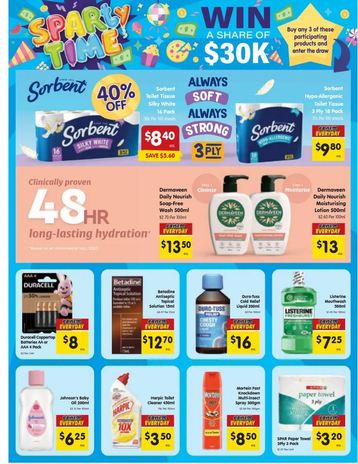 Spar Catalogues from 25 September