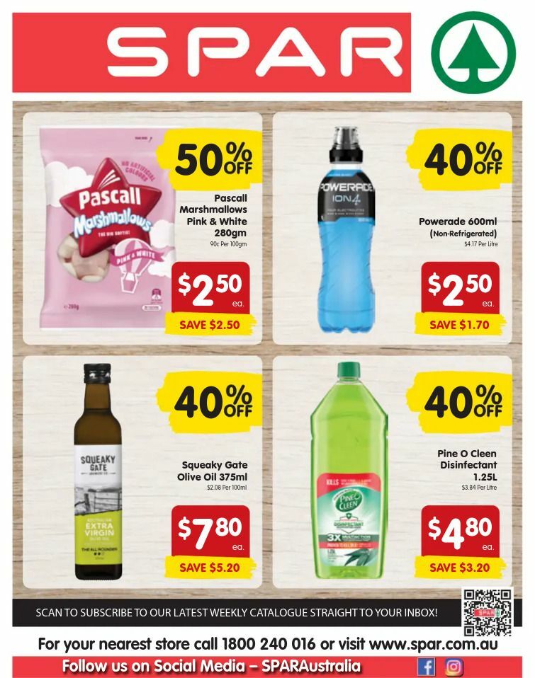 Spar Catalogues from 9 October