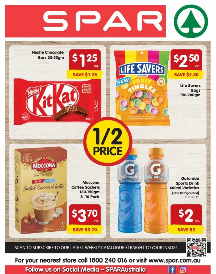 Spar Catalogues from 16 October