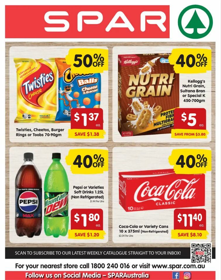 Spar Catalogues from 6 November