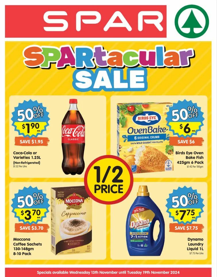 Spar Catalogues from 13 November