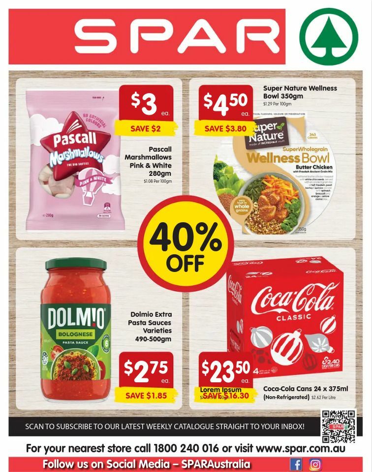 Spar Catalogues from 20 November