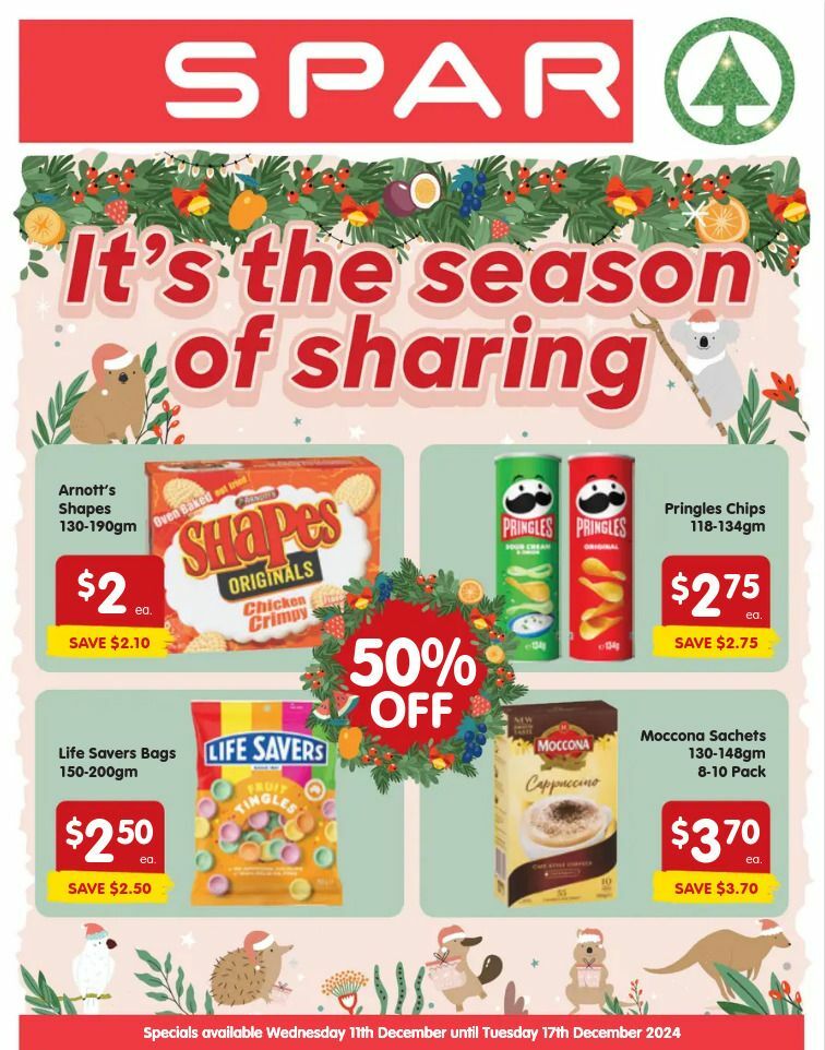 Spar Catalogues from 11 December