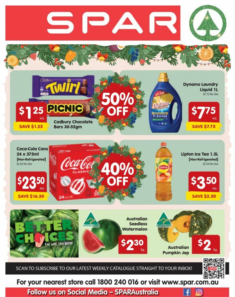 Spar Catalogues from 11 December