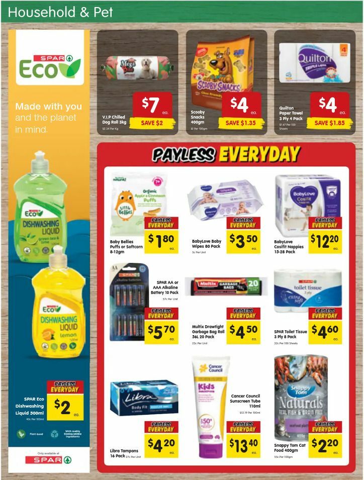 Spar Catalogues from 1 January