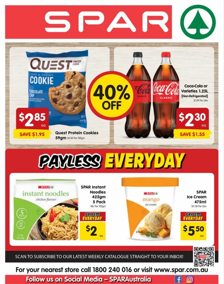 Spar Catalogues from 1 January