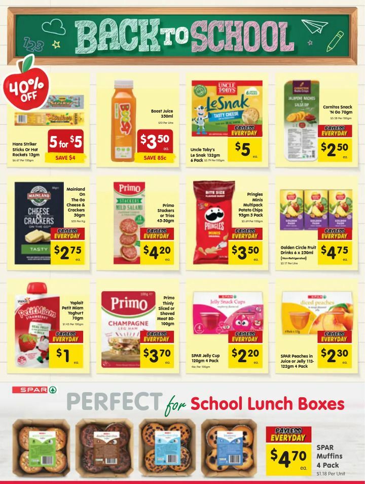 Spar Catalogues from 8 January