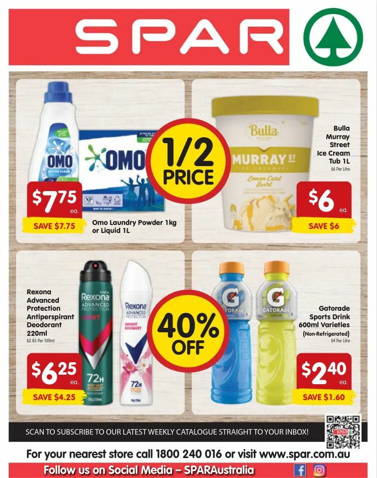 Spar Catalogues from 15 January