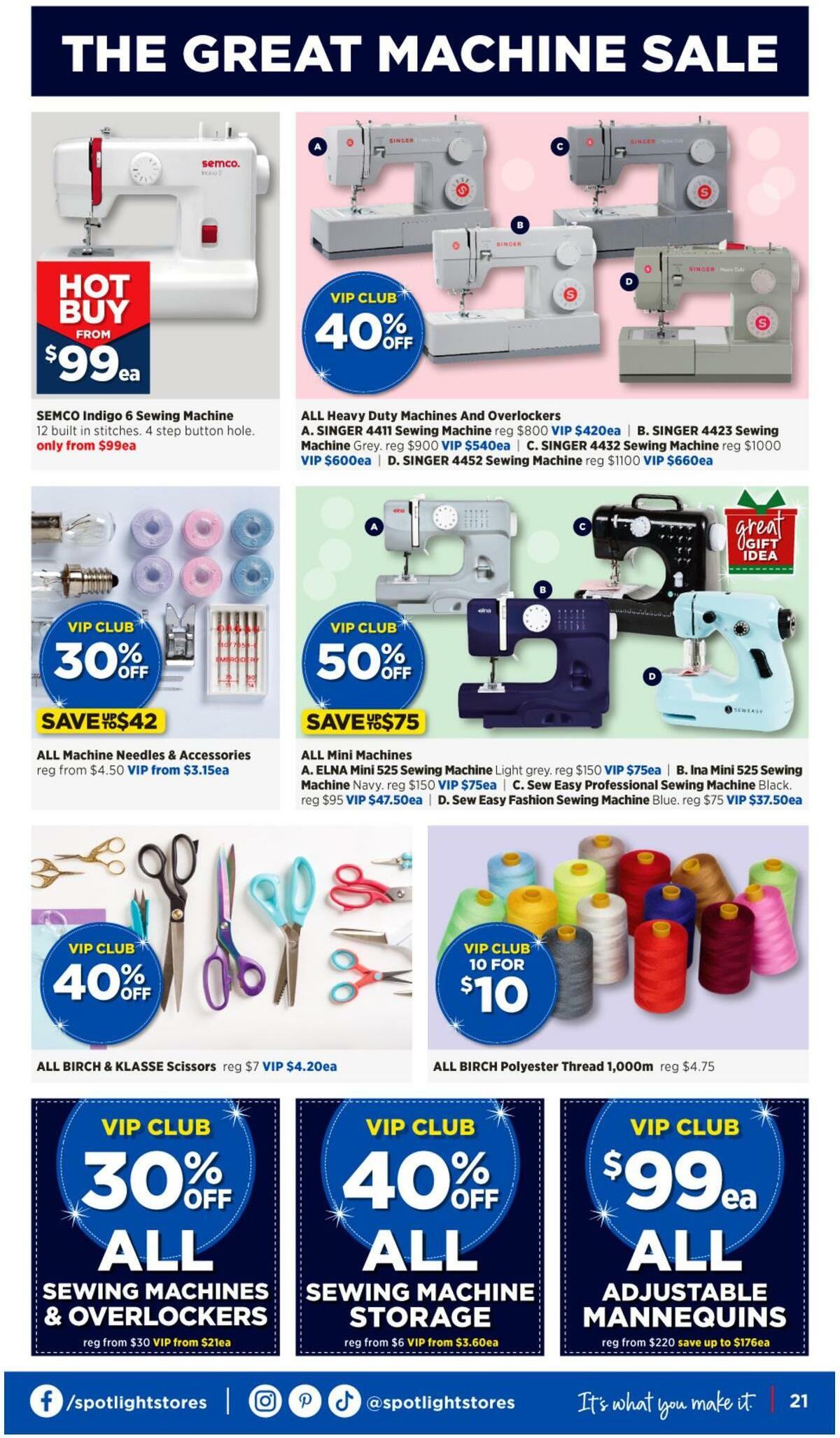 Spotlight Christmas Catalogues from 7 December