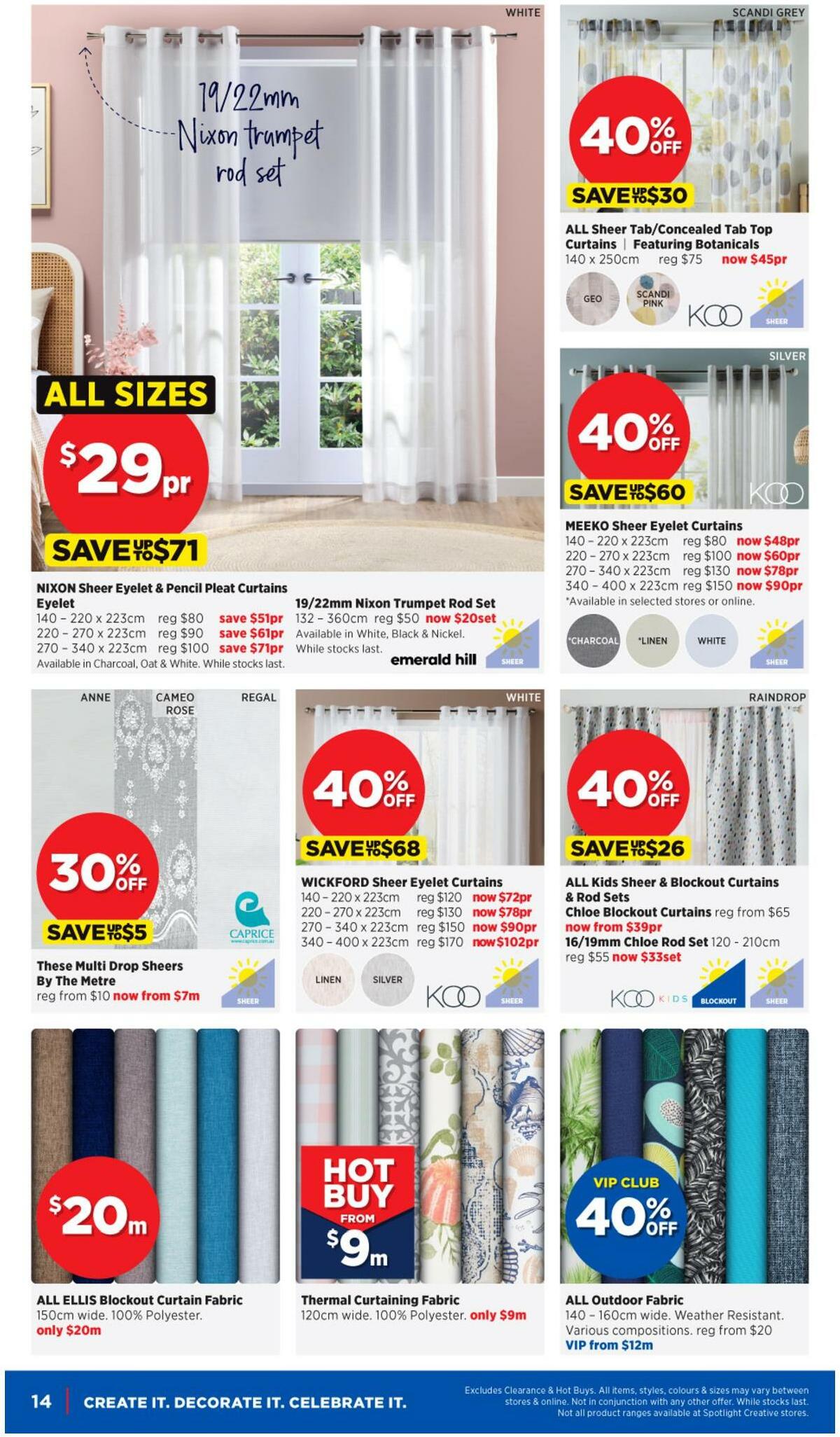 Spotlight Summer Savings Catalogues from 18 January